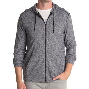 John Varvatos Zip Front Hoodie Mouline Stars Black
